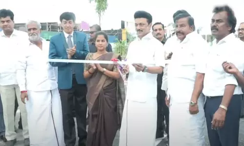 சென்னை கொளத்தூரில் செங்கை சிவம் மேம்பாலத்தை திறந்து வைத்தார் முதலமைச்சர் மு.க.ஸ்டாலின்