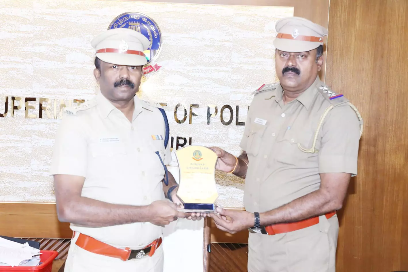 தருமபுரி மாவட்டத்தில் சிறந்த காவல் நிலையமாக அரூர் தேர்வு