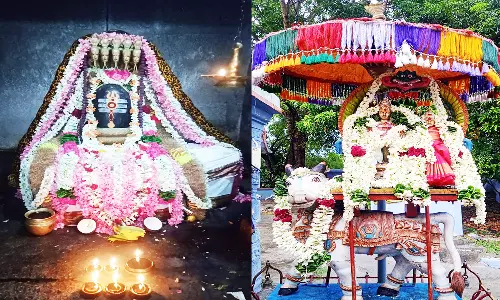 சிவன் கோவிலில் ஆனி மாத பிரதோஷ வழிபாடு