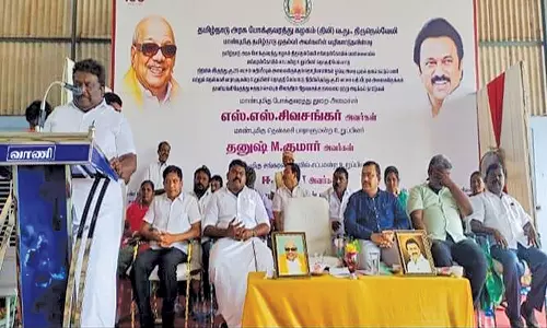 போக்குவரத்து கழக பணிமனைகளில் காலிப்பணியிடங்களை நிரப்ப விரைவில் முதல்-அமைச்சர் அறிவிப்பு வெளியிடுவார்- அமைச்சர் சிவசங்கர் பேச்சு