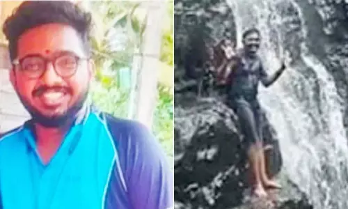 செல்போனில் வீடியோ எடுக்க கூறி நீர்வீழ்ச்சியில் குதித்த சென்னை கல்லூரி மாணவர் பலி