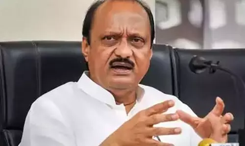 மகாராஷ்டிர மாநில துணை முதல்வராக பதவியேற்றார் அஜித் பவார்