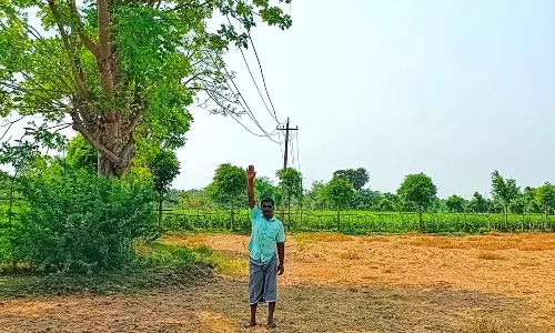 தாழ்வாக செல்லும் மின்கம்பிகள் சீரமைக்கப்படுமா?