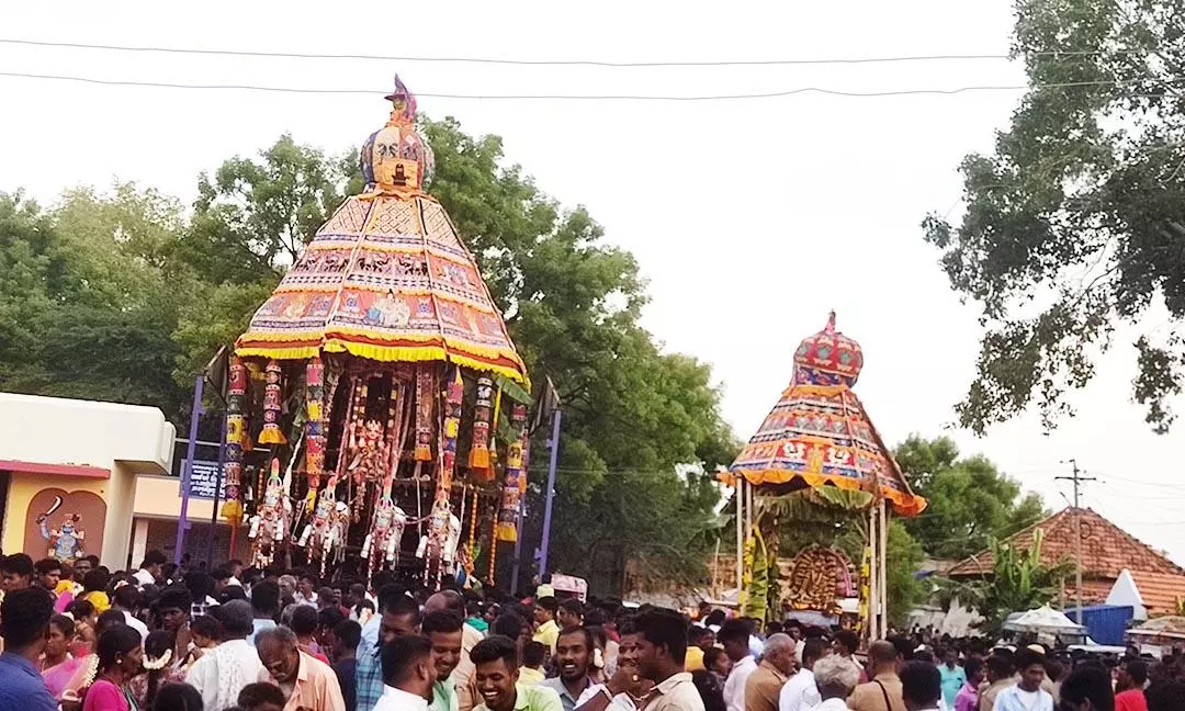 சொர்ணவாரீசுவரர் கோவில் தேரோட்டம் சொர்ணவாரீசுவரர் கோவில் தேரோட்டம்