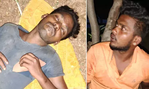 மதுரையில் போலீஸ்காரர் பைக்கை திருடிய வாலிபர்கள் நத்தத்தில் சிக்கினர்