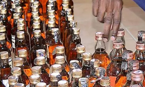 மதுபாட்டில்களுடன் முதியவர் கைது