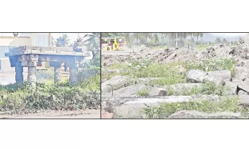 இடிக்கப்பட்ட வரலாற்று சின்னமான கல் மண்டபத்தை மீட்டு பாதுகாக்க வேண்டும்