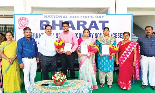 கிருஷ்ணகிரி பாரத் கல்வி நிறுவனங்கள் சார்பில் மருத்துவர் தின விழா