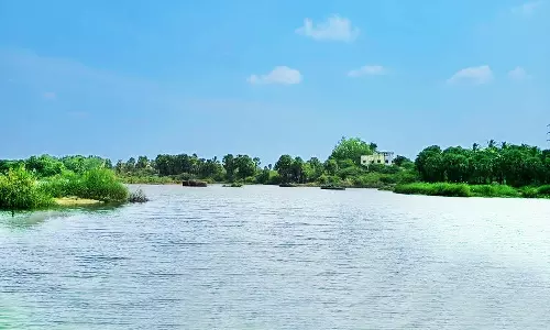 ரூ.11.50 கோடியில் பணிகள் மும்முரம்- நெல்லையில் தாமிரபரணி ஆற்றை ரசிக்க வியூ பாய்ண்ட்