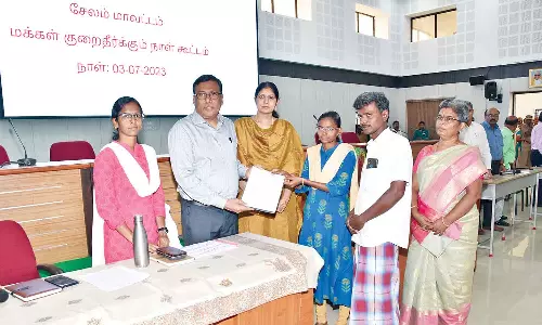 சேலம் மாற்றுத்திறனாளி மாணவியின் மருத்துவ, கல்வி செலவை அரசு ஏற்றது