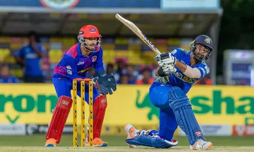 டிஎன்பிஎல்: திருப்பூர் அணி வெற்றி பெற 161 ரன்கள் இலக்கு நிர்ணயித்தது மதுரை