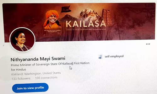 சாமியார் நித்யானந்தாவின் கைலாசா நாட்டின் பிரதமர் ரஞ்சிதா? இணையத்தில் வைரலாக பரவுகிறது