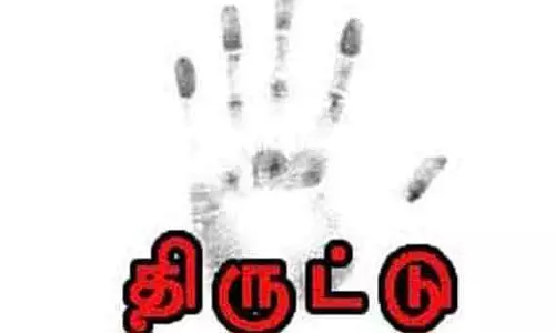 குன்னம் அருகே கோவில் பூட்டை உடைத்து அம்மன் கழுத்திலிருந்த நகை திருட்டு