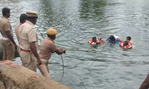 திருப்பதிசாரத்தில் தீயணைப்புத்துறை சார்பில் பேரிடர் ஒத்திகை நிகழ்ச்சி