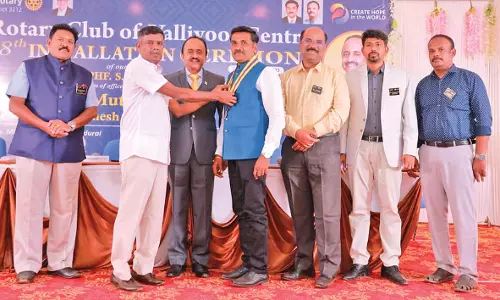 வள்ளியூர் சென்ட்ரல் ரோட்டரி கிளப்  புதிய நிர்வாகிகள் பதவியேற்பு