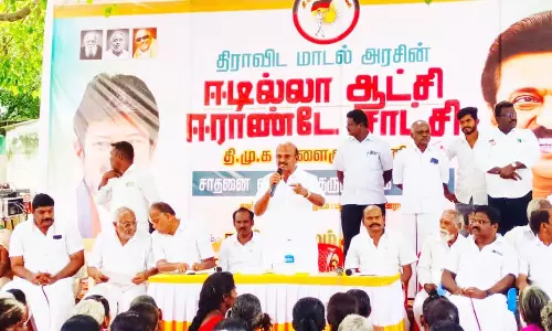 காரிமங்கலம் தி.மு.க சார்பில் தெருமுனை பிரசாரக்கூட்டம்