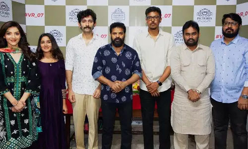 வசந்த் ரவி படத்தை துவக்கி வைத்து வாழ்த்திய இயக்குனர் அமீர்