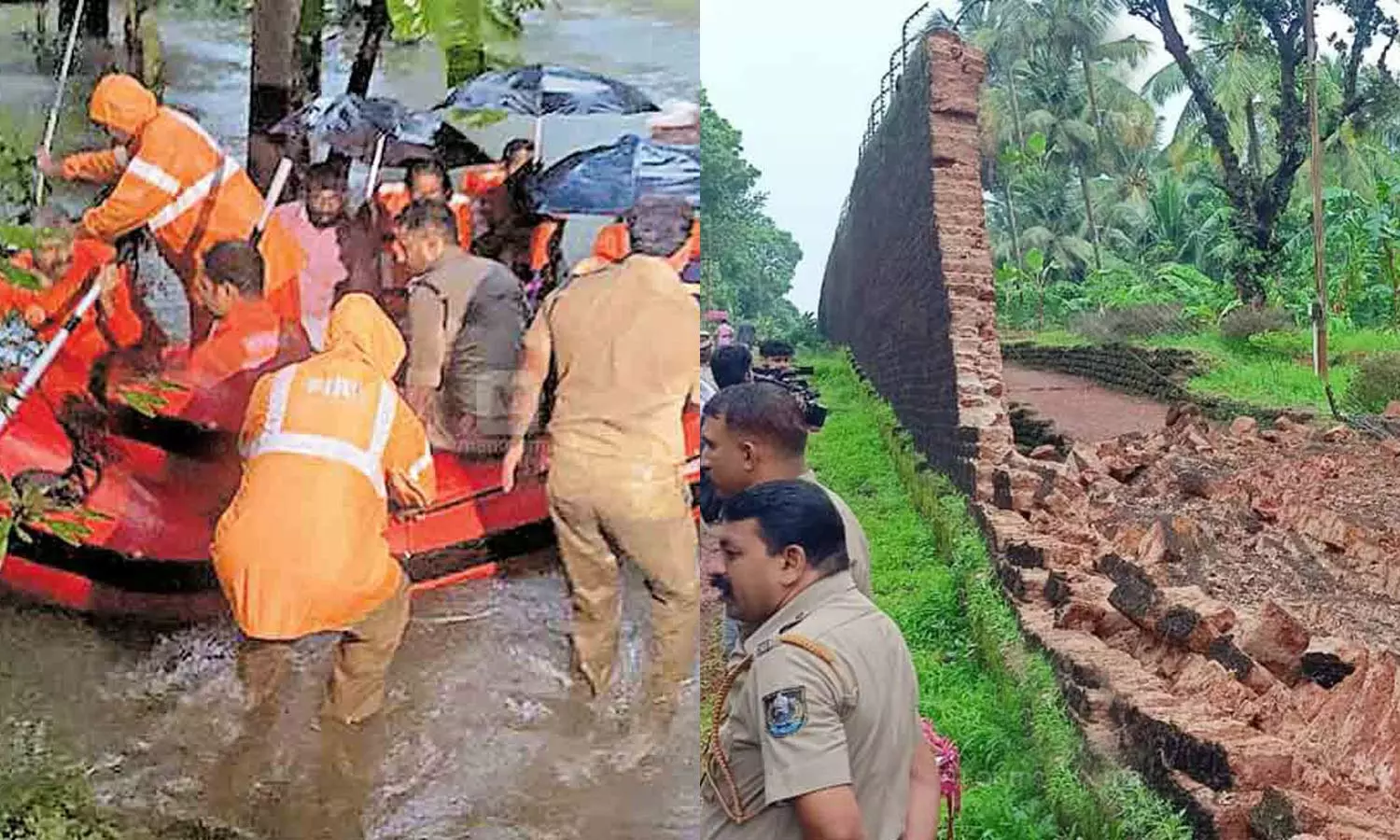 கேரளாவில் கனமழைக்கு 135 வீடுகள் சேதம்- சிறப்பு முகாம்களில் 900 பேர் தஞ்சம் கேரளாவில் கனமழைக்கு 135 வீடுகள் சேதம்- சிறப்பு முகாம்களில் 900 பேர் தஞ்சம்