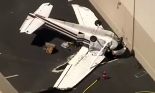 பிரான்சில் விபத்தில் சிக்கிய சிறிய ரக விமானம்- இருவர் பலி