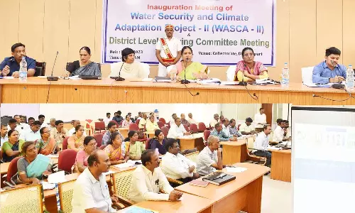 நீர் பாதுகாப்பு, காலநிலை திட்ட  செயலாக்கம் குறித்த குழு கூட்டம்