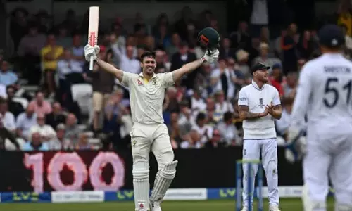 மிட்செல் மார்ஷ் சதம் - ஆஸ்திரேலியா முதல் இன்னிங்சில் 263 ரன்களுக்கு ஆல் அவுட்