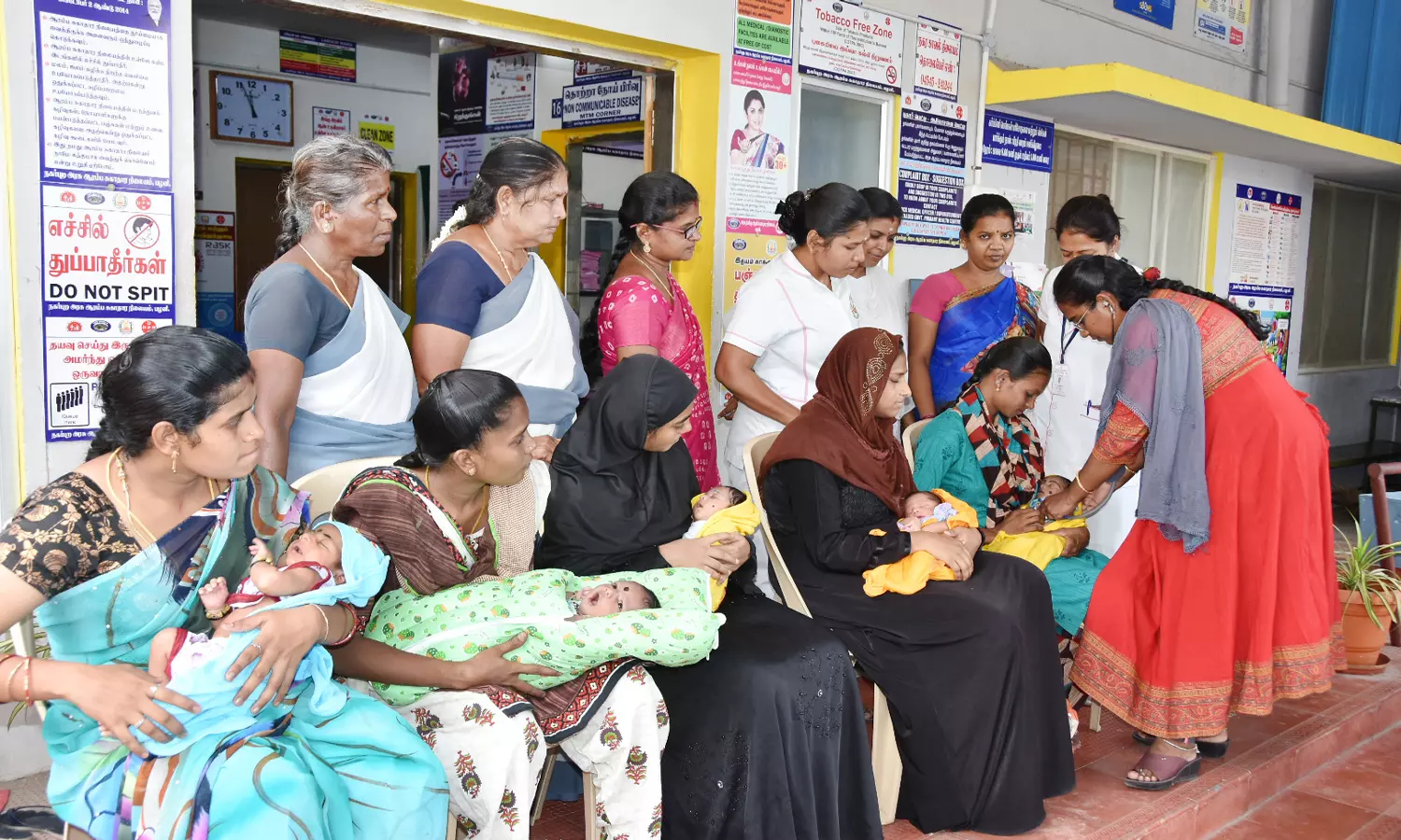 பழனி ஆரம்ப சுகாதார நிலையத்தில் ஓராண்டில் 1.11 லட்சம் நோயாளிகளுக்கு சிகிச்சை அளித்து சாதனை