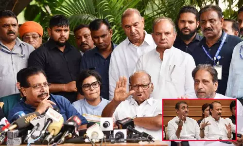 தேர்தல் ஆணையம் தகவல் தெரிவிக்க தவறிவிட்டது- சரத் பவார்; செயற்குழு கூட்டம் ஏற்கக்கூடியது அல்ல- அஜித் பவார்