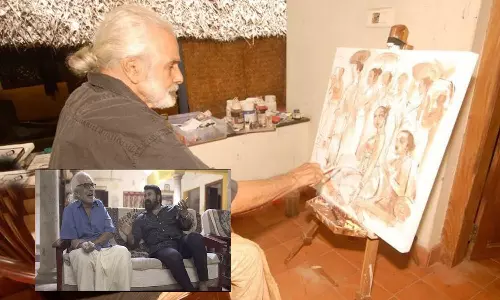 கேரளாவின் பிரபல ஓவியர் வாசுதேவன் நம்பூதிரி காலமானார்