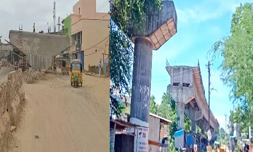 10 ஆண்டுகள் ஆகியும் முடிவு இல்லை- வேப்பம்பட்டு, செவ்வாப்பேட்டை, பட்டாபிராமில் பாதியில் நிற்கும் ரெயில்வே மேம்பால பணிகள்