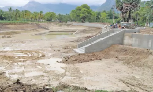 அழகிய பாண்டியபுரத்தில் உள்ள கீரன்குளம் ரூ.1 கோடியில் சீரமைப்பு