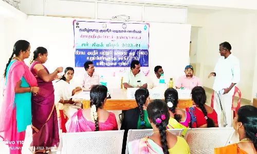 குடிநீர் பரிசோதனை பயிற்சி முகாம்