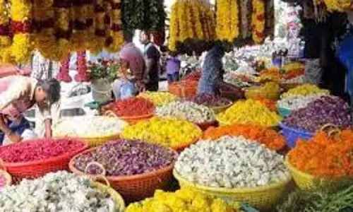 பரமத்திவேலூர் பகுதியில் வரத்து குறைவால் பூக்கள் விலை உயர்வு