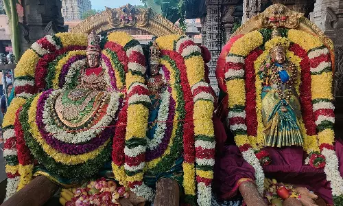 அருணாசலேஸ்வரர் கோவிலில் ஆனி பிரம்மோற்சவ விழா கொடியேற்றத்துடன் தொடங்கியது