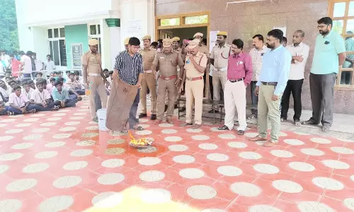 தீ விபத்து குறித்து விழிப்புணர்வு