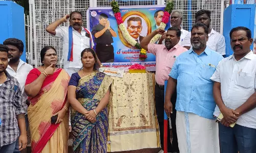 தருமபுரியில் இரட்டைமலை சீனிவாசன் பிறந்த நாள் கொண்டாட்டம்