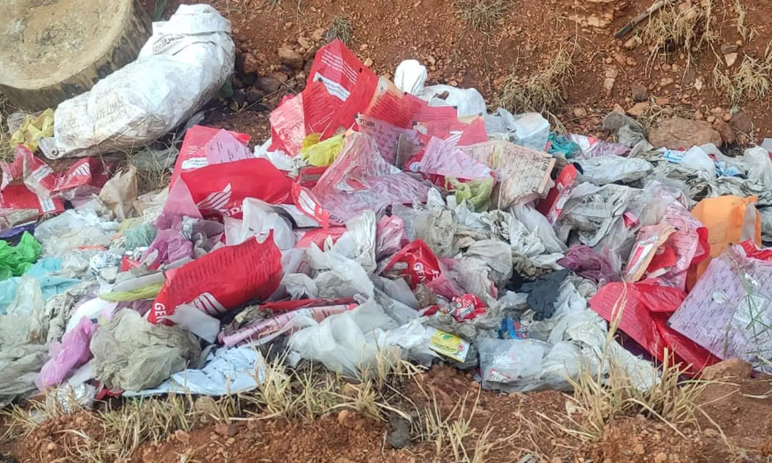 திருப்பூர் அருகே மூட்டை, மூட்டையாக கொட்டப்பட்ட மருத்துவ கழிவுகள்- பொதுமக்கள் அதிர்ச்சி திருப்பூர் அருகே மூட்டை, மூட்டையாக கொட்டப்பட்ட மருத்துவ கழிவுகள்- பொதுமக்கள் அதிர்ச்சி