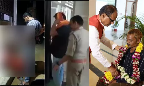 என் மேல் சிறுநீர் கழித்தவரை விடுதலை செய்யுங்கள்: பழங்குடியின வாலிபர் கோரிக்கை