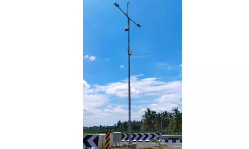 நத்தம்-துவரங்குறிச்சி 4 வழிச்சாலையில் செயல்படாத கண்காணிப்பு கேமராக்கள்