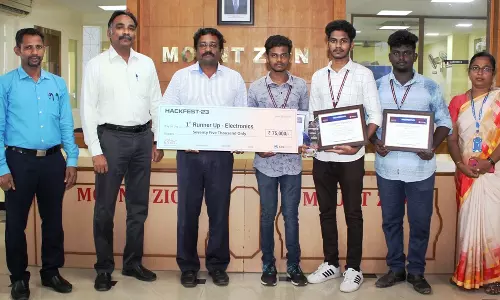 மௌண்ட் சீயோன் கல்லூரி மாணவர்கள் திறனறிவு போட்டிகளில் சாதனை