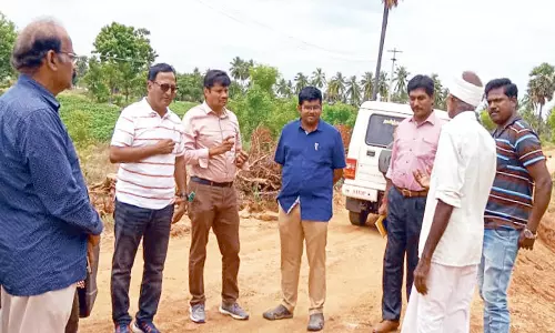 நீர்வளத்துறை அதிகாரிகள் ஆய்வு