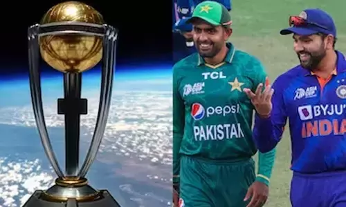 இதை செய்தால் இந்தியாவில் நடைபெறும் உலக கோப்பையில் பாகிஸ்தான் விளையாடும் - பாகிஸ்தான் மந்திரி விளக்கம்