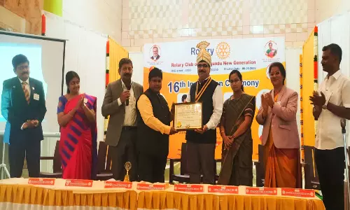 வத்தலக்குண்டு புதிய தலைமுறை ரோட்டரி சங்க புதிய நிர்வாகிகள் பதவியேற்பு