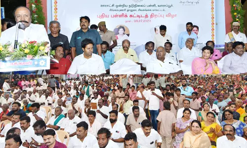 புதிய பள்ளி கட்டிடம் திறப்பு