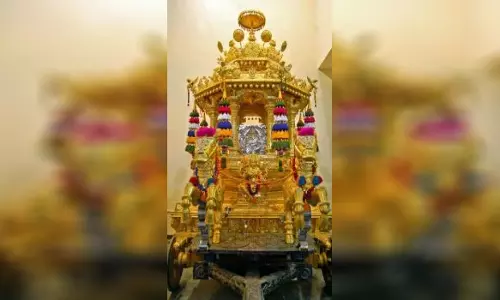 நாமக்கல் ஆஞ்சநேயர் கோவிலில்தங்கத்தேர் இழுக்க முன் பதிவு தொடக்கம்