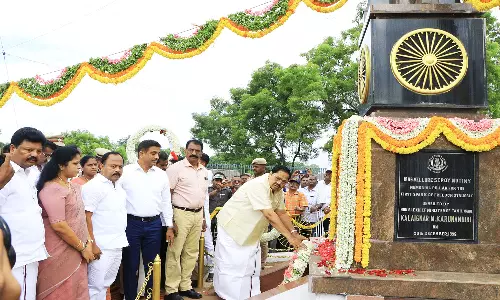 வேலூரில் சிப்பாய் புரட்சி நினைவு தினம்