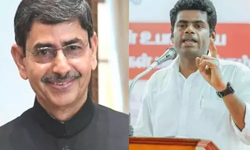 கவர்னரை வில்லன் போல் காட்ட தி.மு.க.வினர் முயற்சி செய்கிறார்கள்- அண்ணாமலை பேட்டி