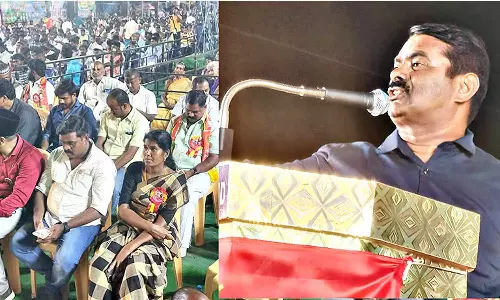 நான் முதல்வரானால் இலங்கை கடற்படைக்கு எதிராக தமிழக மீனவர்களுக்கு ஆயுதங்கள் கொடுப்பேன்- சீமான் ஆவேசம்