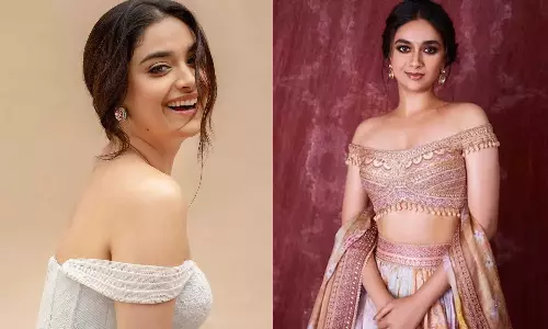 ரசிகருக்கு லவ் யூ சொன்ன கீர்த்தி சுரேஷ்