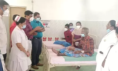 குமாரபாளையத்தில் காசநோயாளிகளுக்கு ஊட்டச்சத்து உணவு வழங்கும் முகாம்