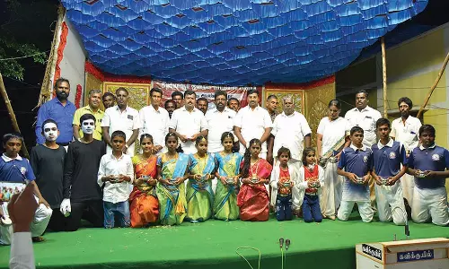 கீழப்பாவூரில் பாரதியார் மன்றத்தின் சார்பில் ஆண்டு விழா